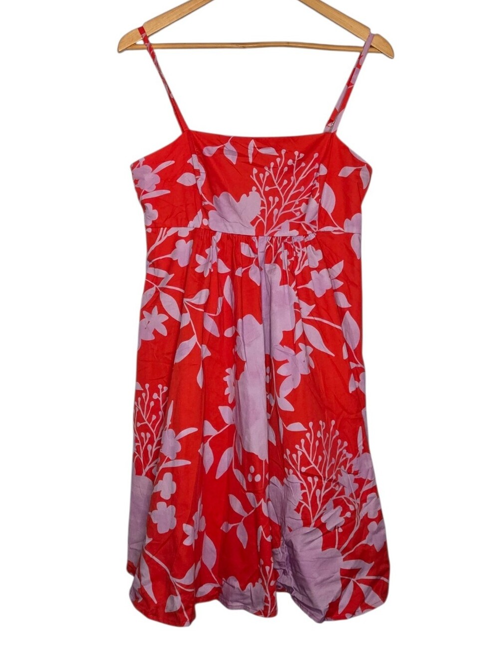 Anthropologie Hutch Wide Leg Floral Bermuda Spaghetti Strap Romper Size S